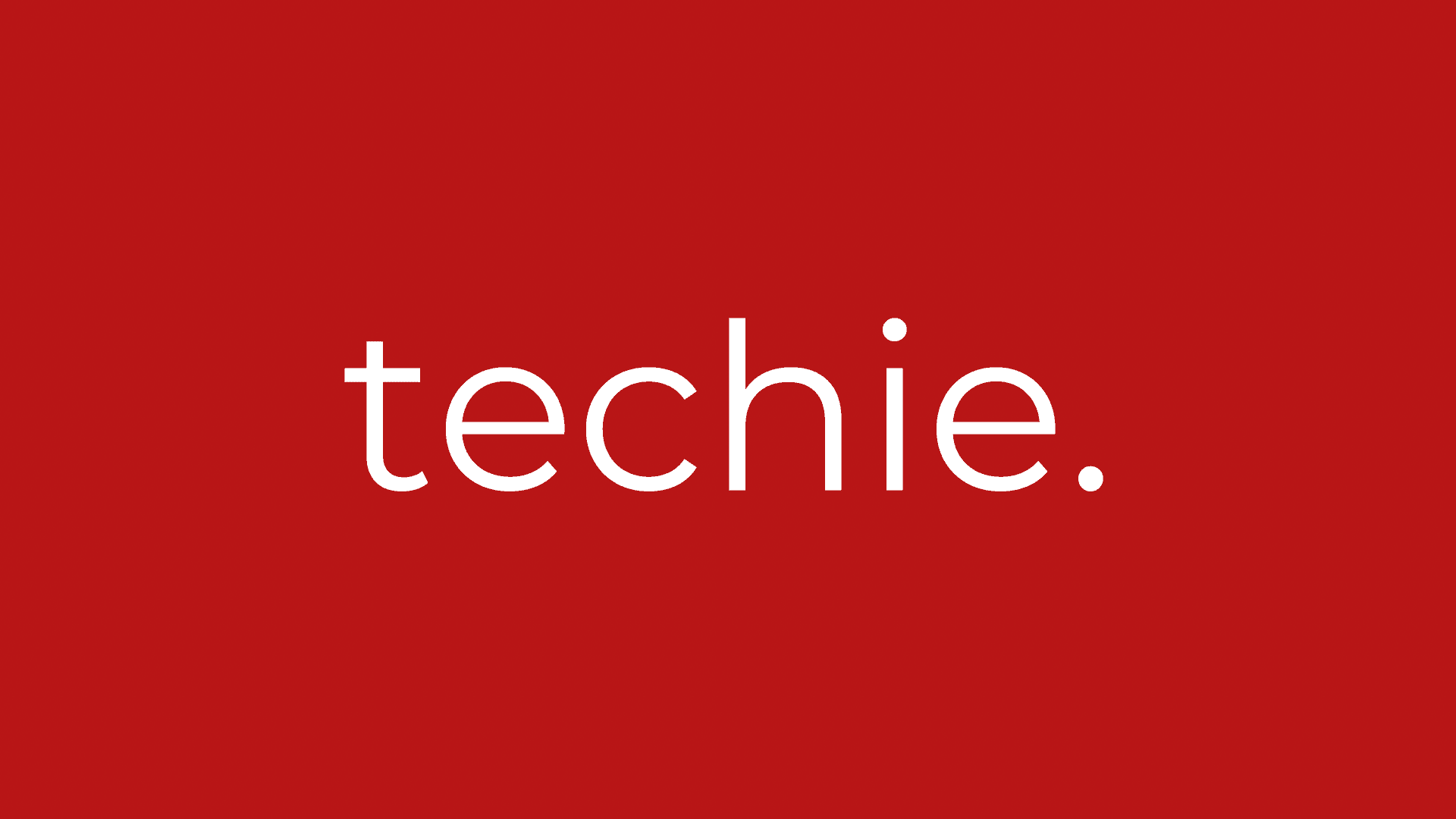 techie.