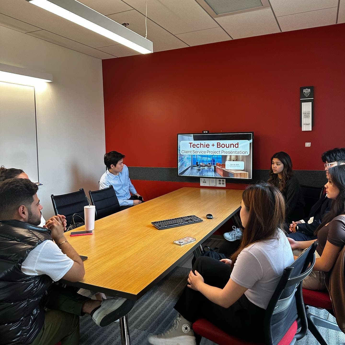 techie client service project presentation